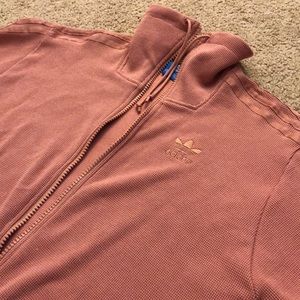 Adidas pink long jacket SOLD❣️